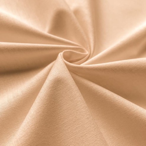 Tissu Coton Uni Abricot
